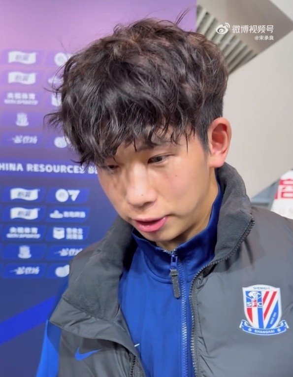劉誠宇：入選國家隊對我信心方面會好一點，中超出場后表現一般