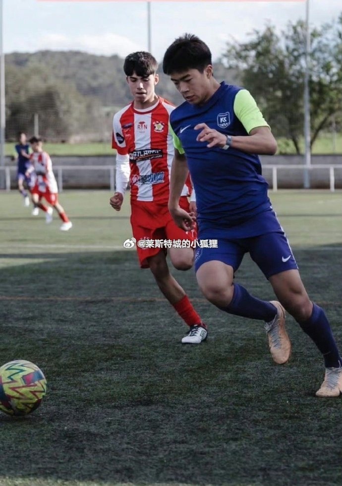效力巴達洛納U16的中國球員汪修昊，入選西班牙加泰羅尼亞大區隊
