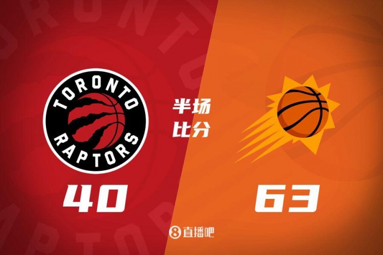 太陽第二節39-11&半場領先猛龍23分 布克15分5助 杜蘭特5分3助