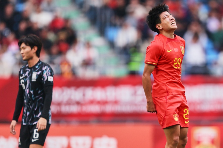 U22鹽城邀請賽韓國隊表現不佳，前兩輪1平1負未嘗勝績